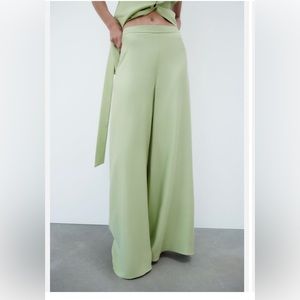 NWT Zara High Waisted, Wide Leg Pants